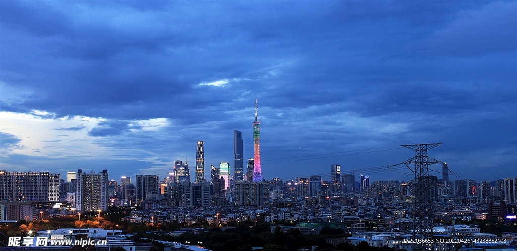 广州建筑夜景