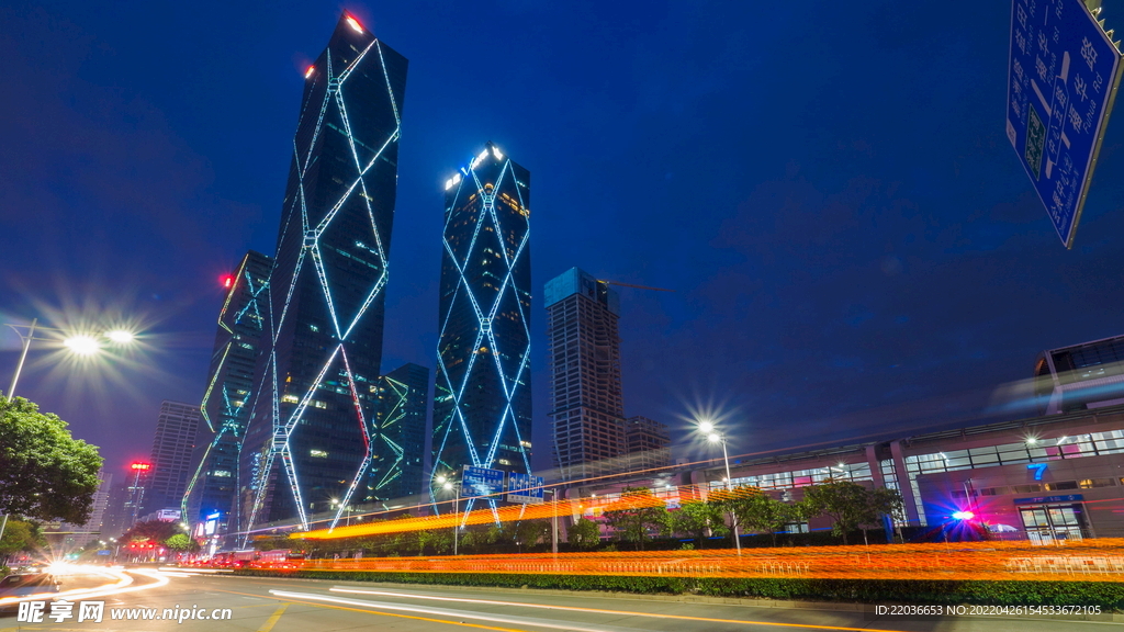 深圳城市夜景