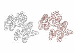 灵芝线条