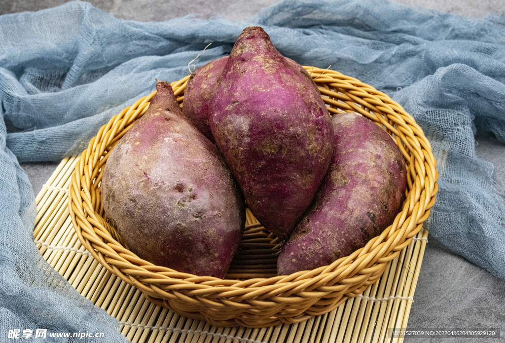 紫薯摄影图