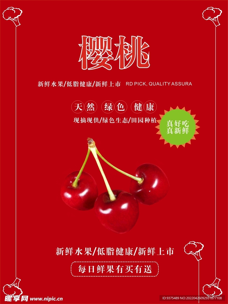 樱桃海报