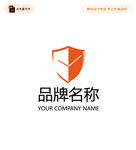 盾牌时钟logo