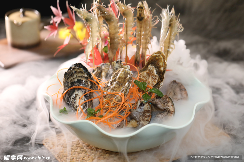 海鲜拼盘