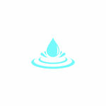 水滴波浪纹