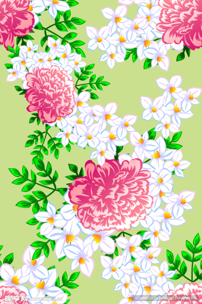 无缝印花