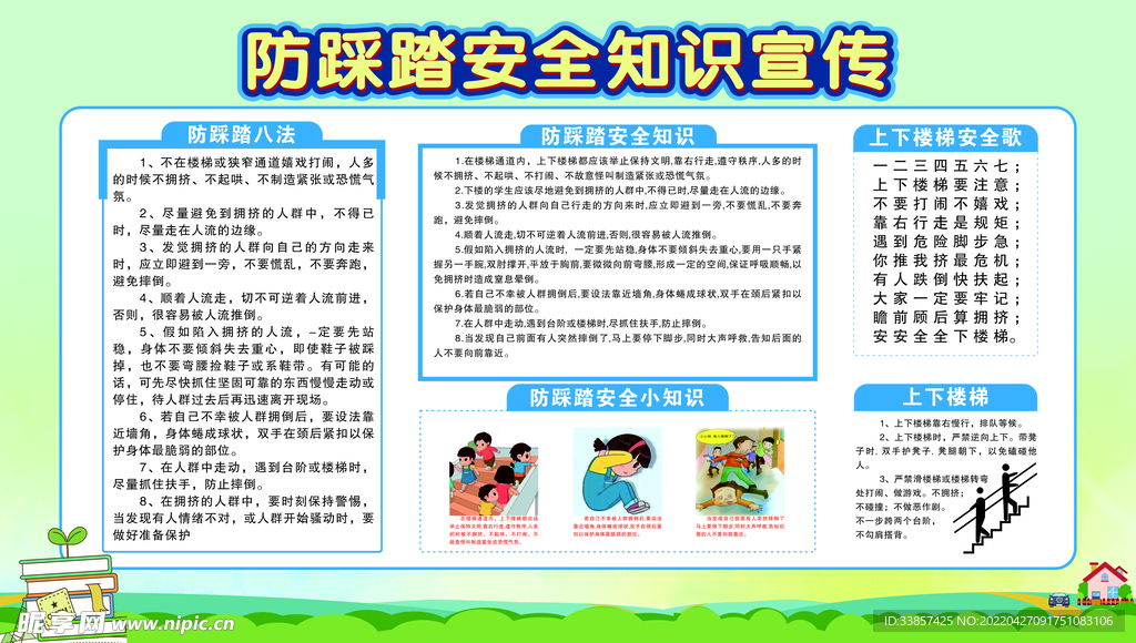 防踩踏展板