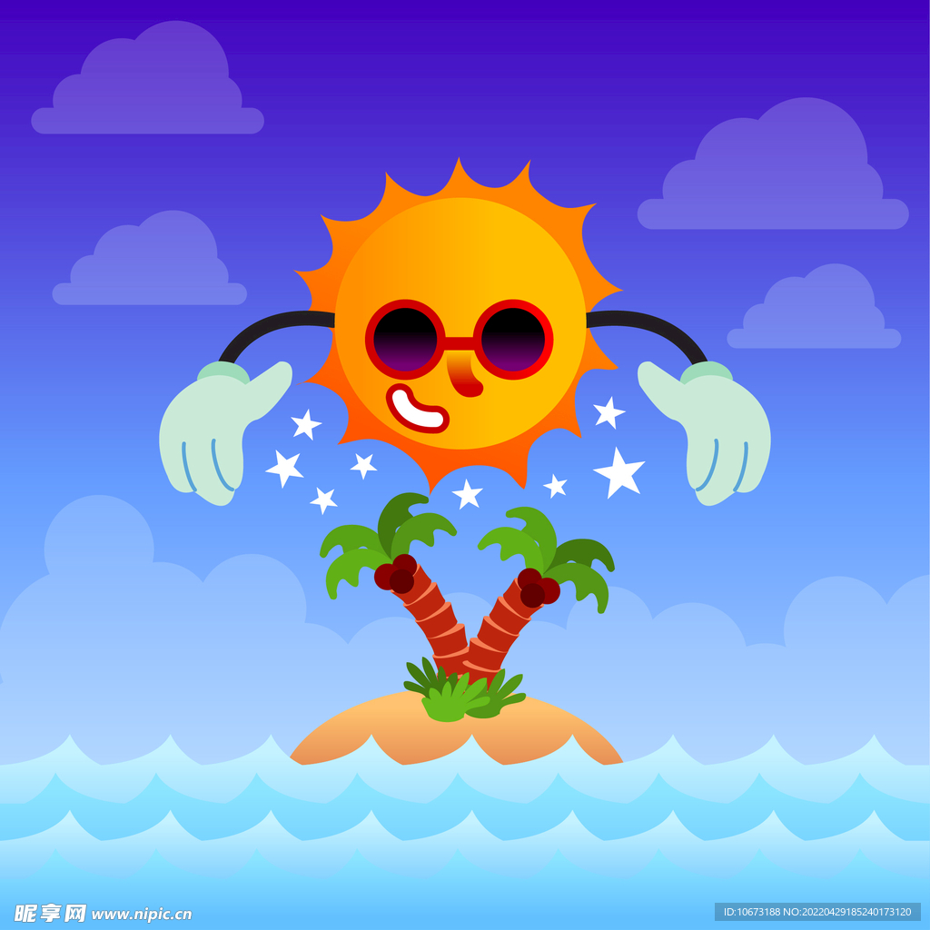 夏日背景
