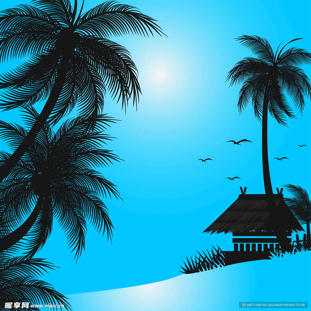 夏日背景 
