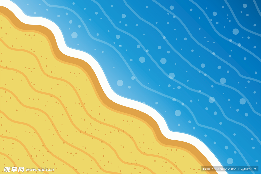 夏日海报背景