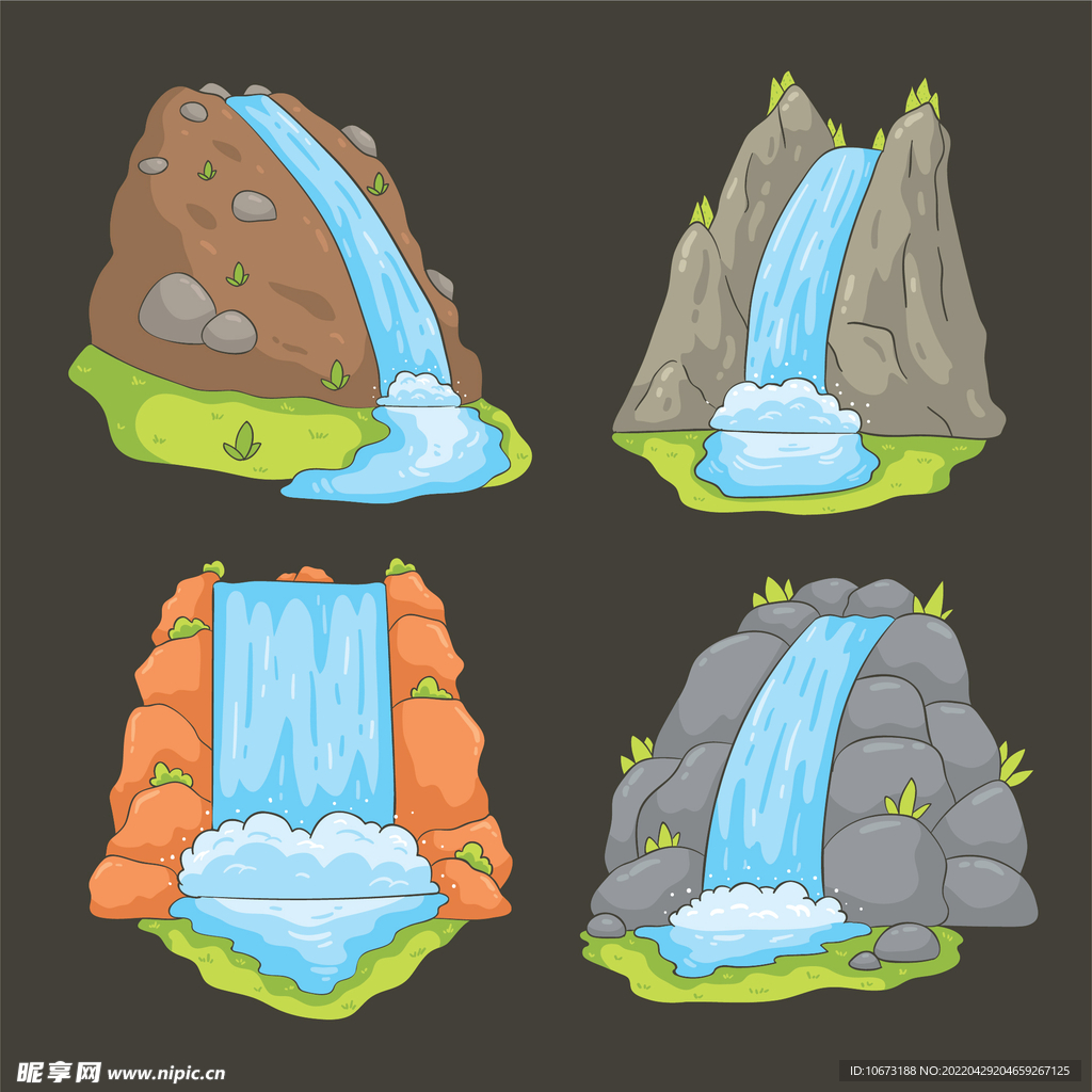 瀑布 