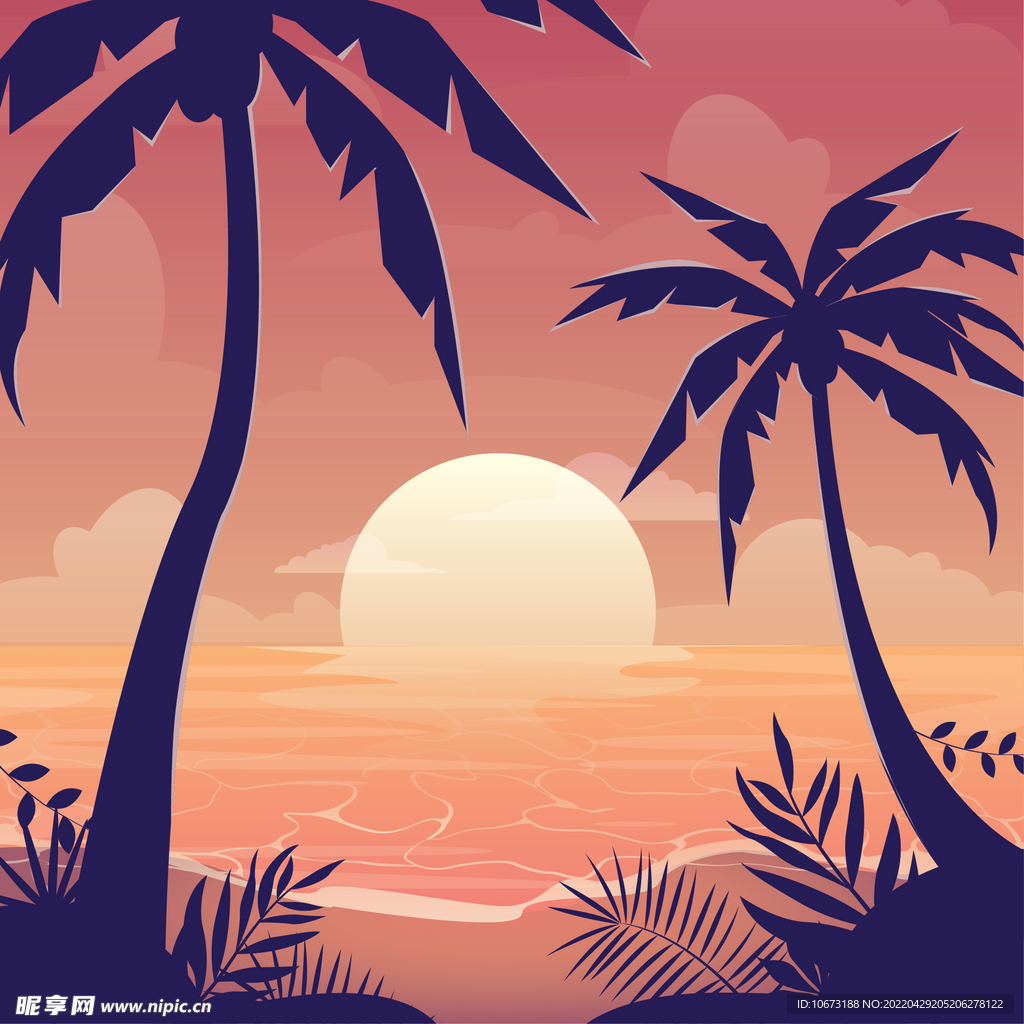 日出日落风景