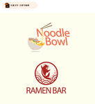 中国餐厅美食logo