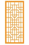 古风矢量图门窗