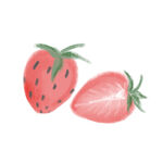 美味水果草莓插画