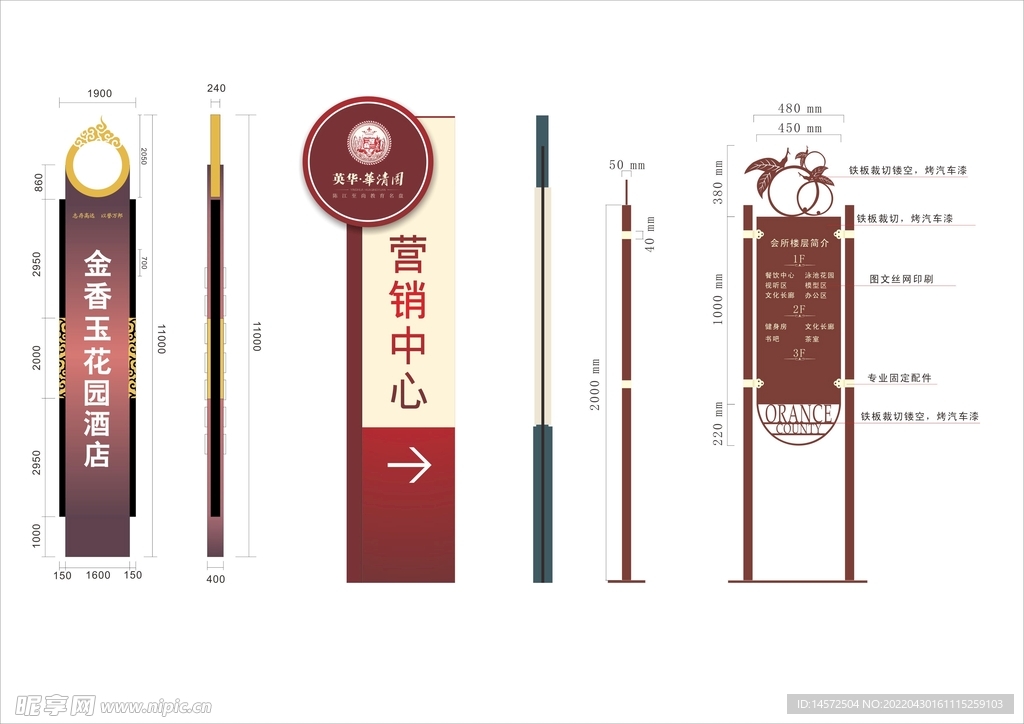 标示标牌图片