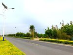 空荡荡的道路风景