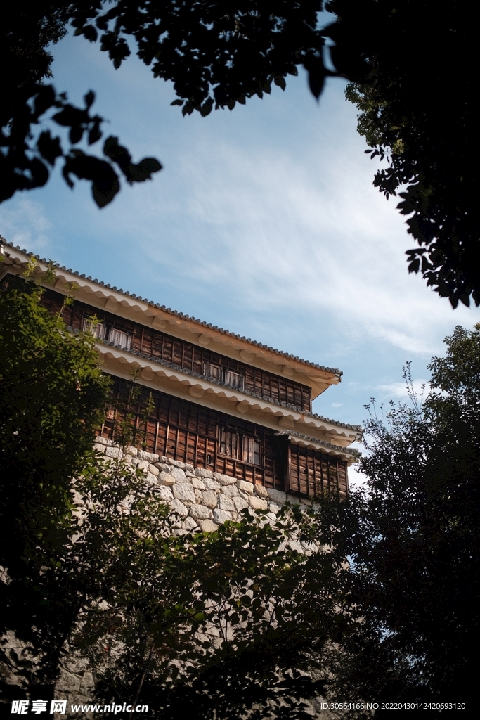 户外复古建筑