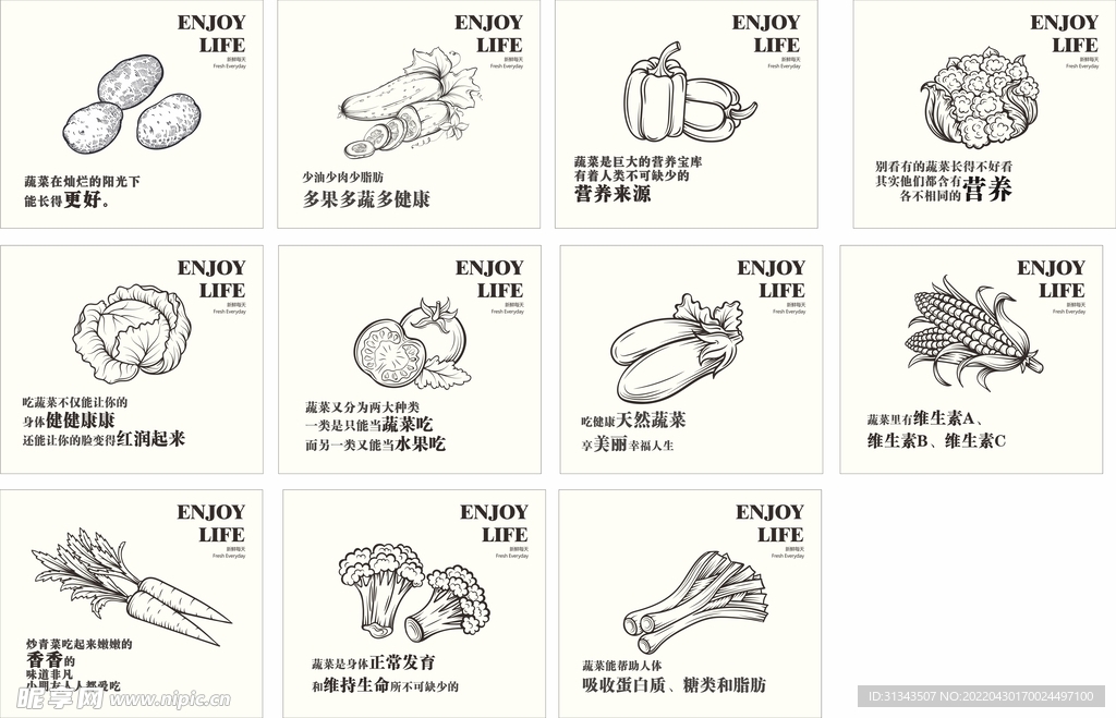 超市蔬菜宣传画
