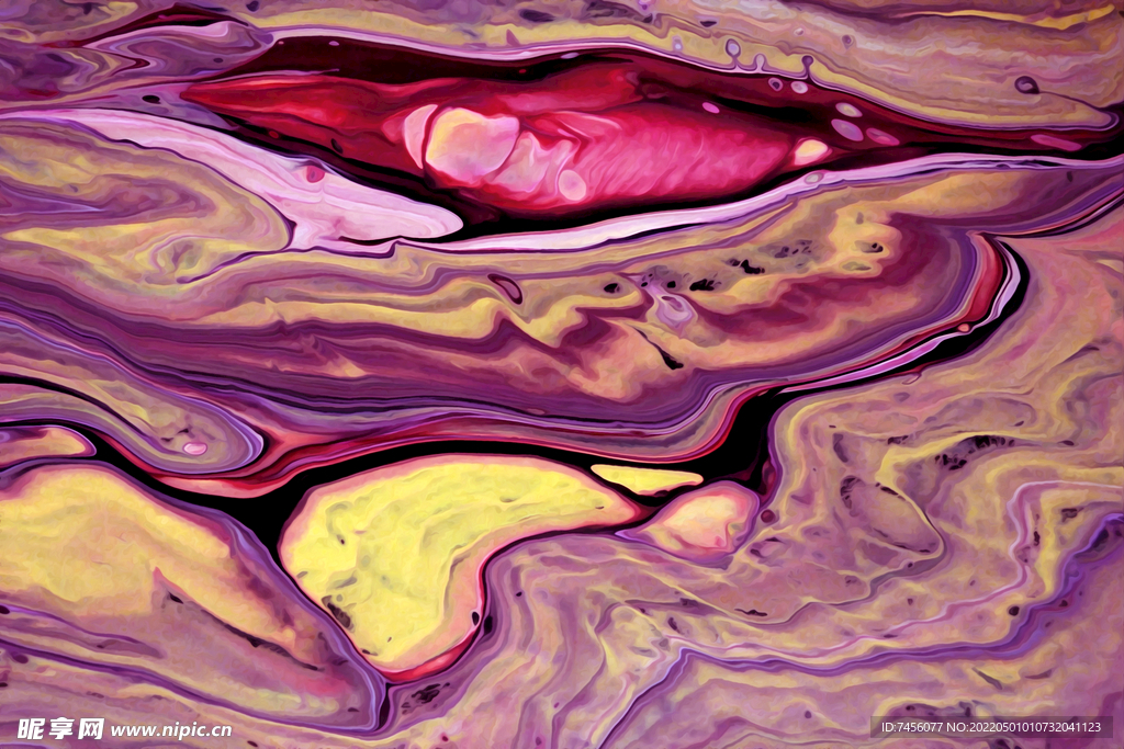 紫色抽象大理石底纹背景素材