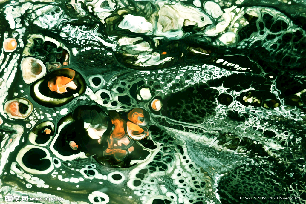 抽象大理石艺术油画装饰画