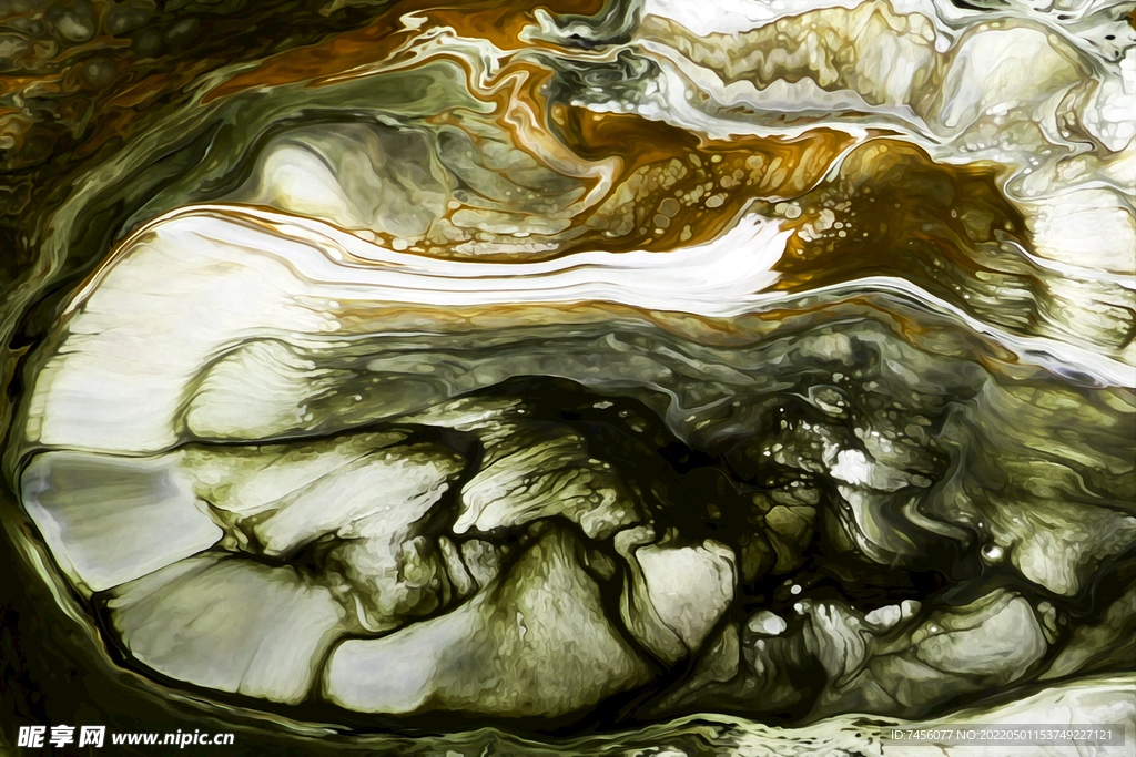 抽象大理石艺术油画装饰画