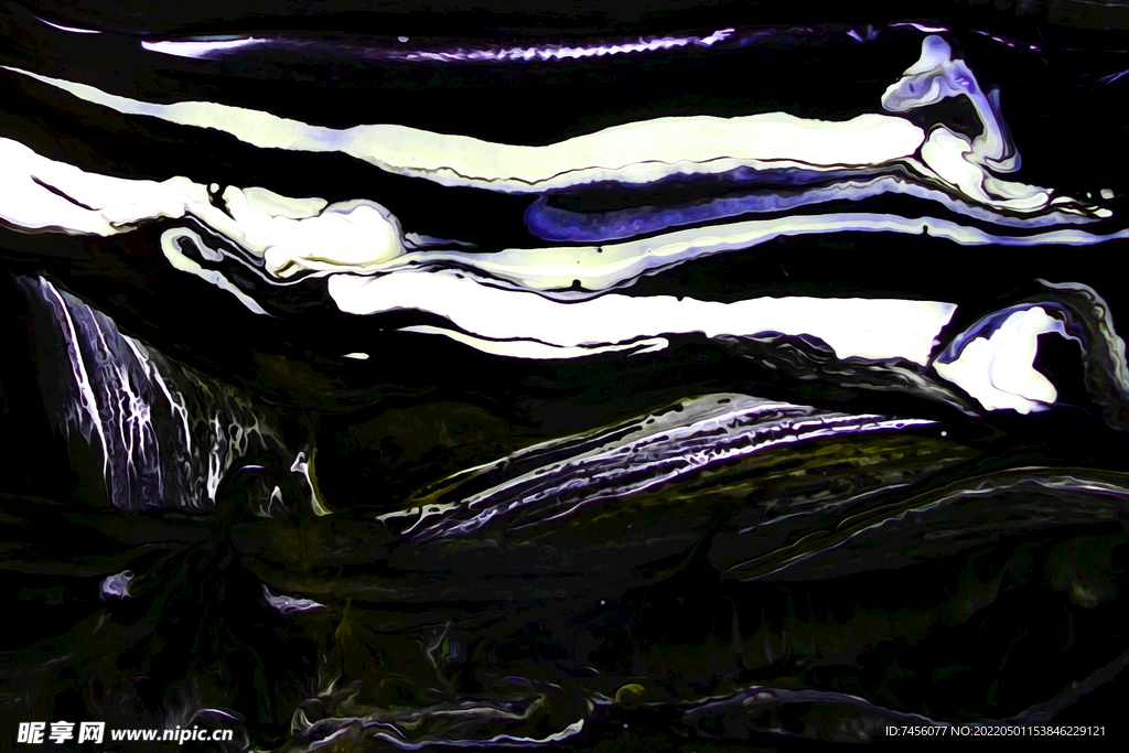 水彩抽象大理石艺术背景图片