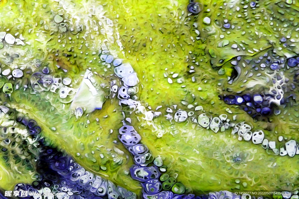浅绿色大理石抽象背景图片