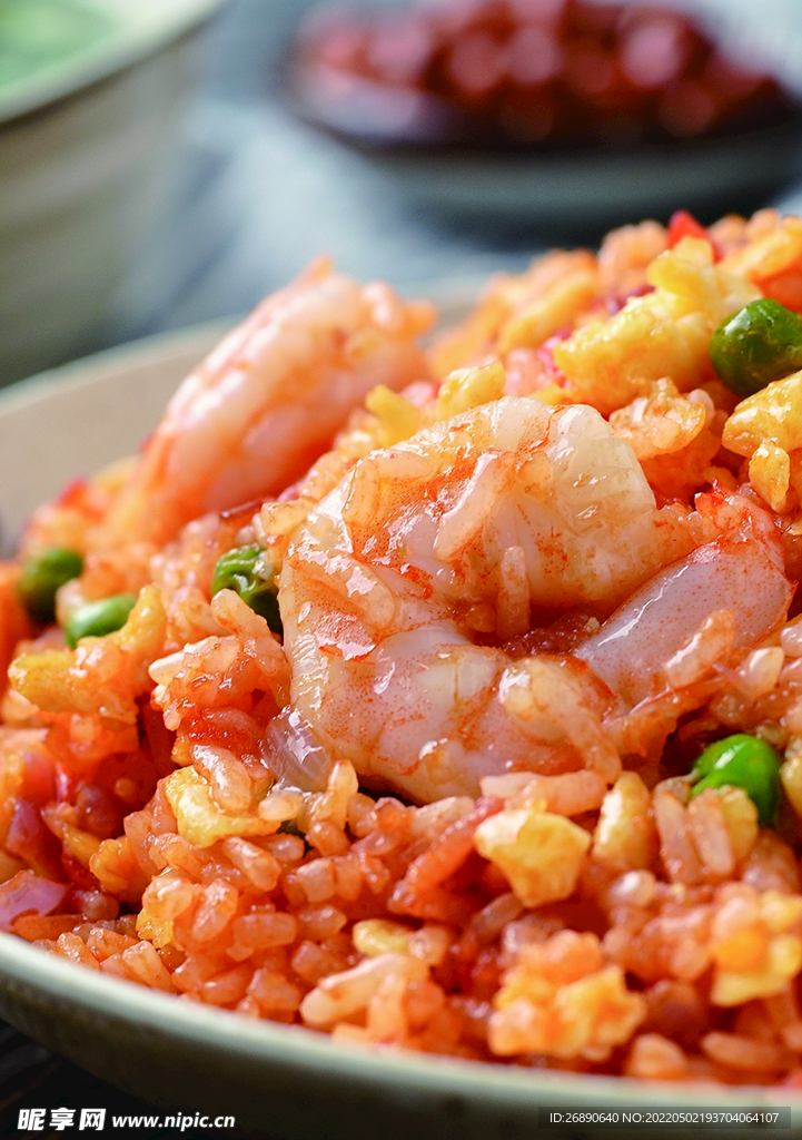 虾仁炒饭