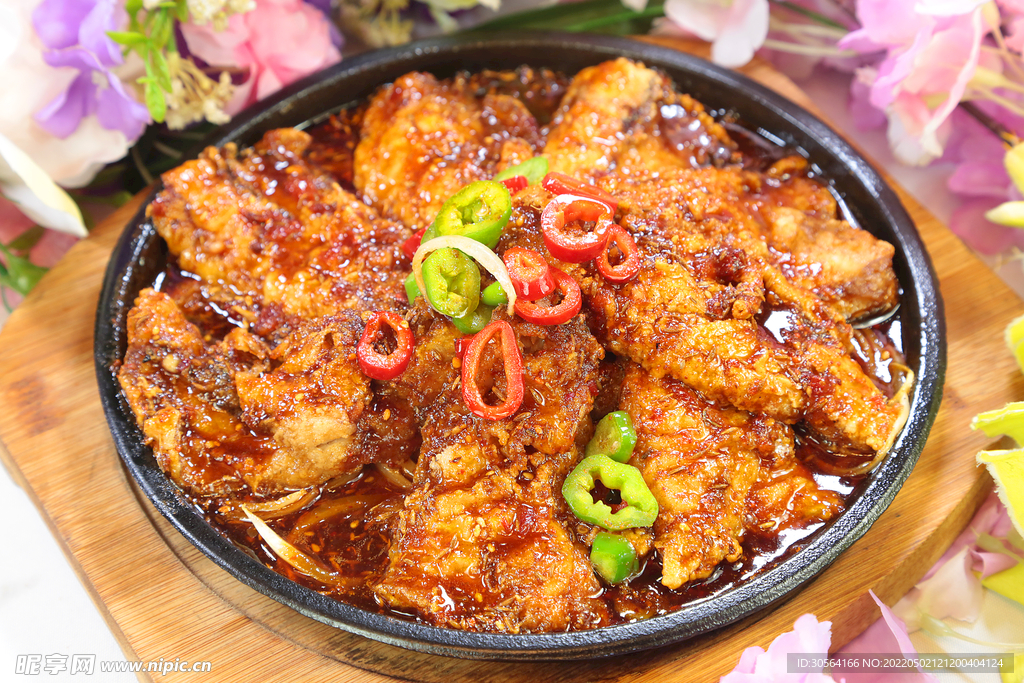 油炸豆腐美食