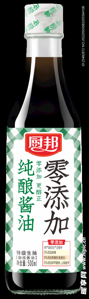 厨邦纯酿酱油500ml