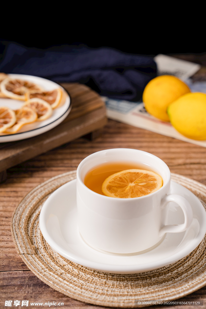柠檬红茶饮品