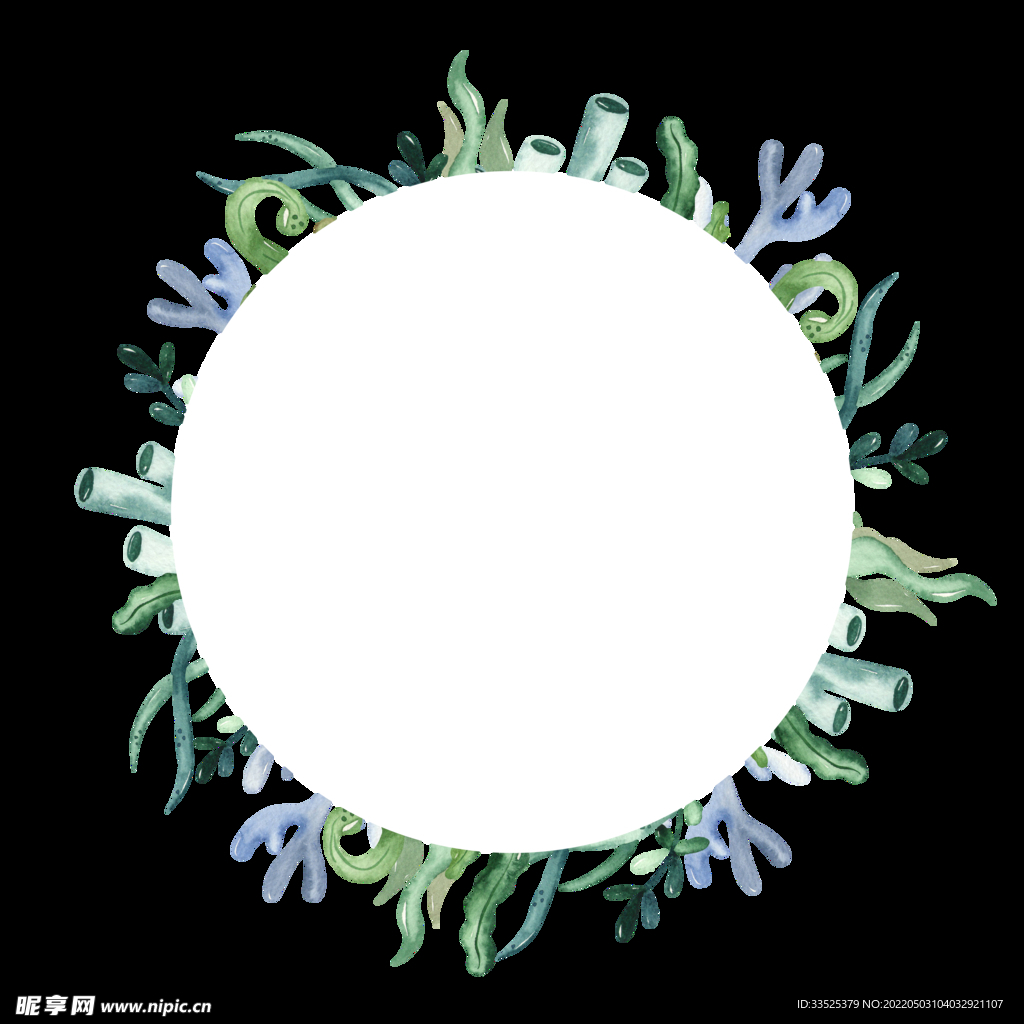 手绘 海底世界 