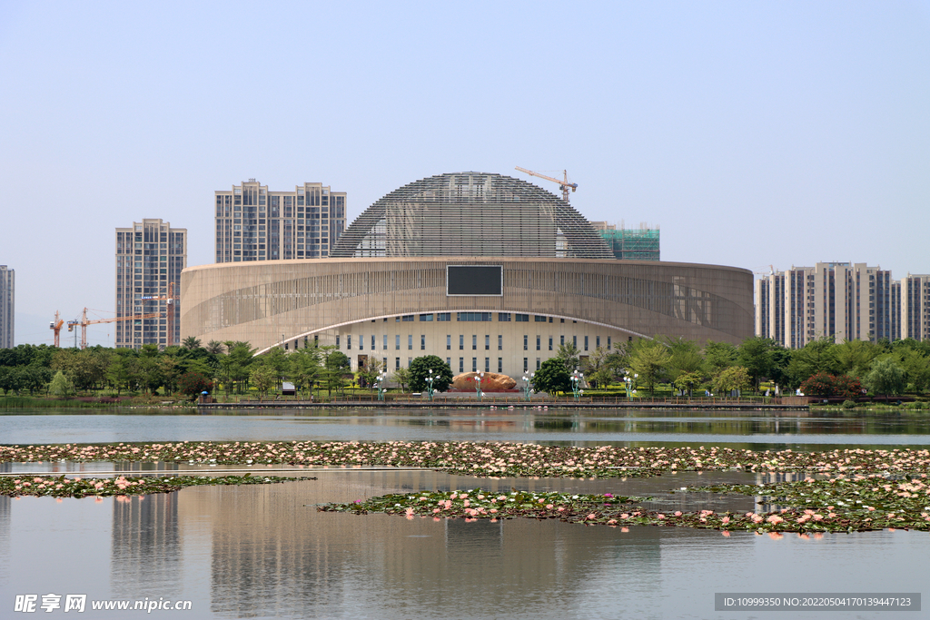 爱莲湖湿地公园风光