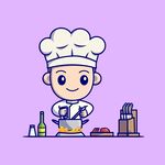 男孩厨师