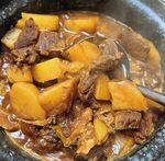 土豆烧排骨