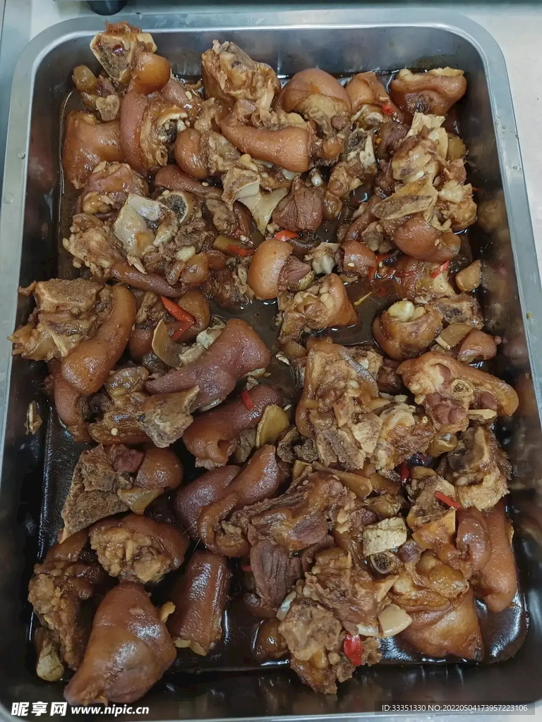 卤猪蹄
