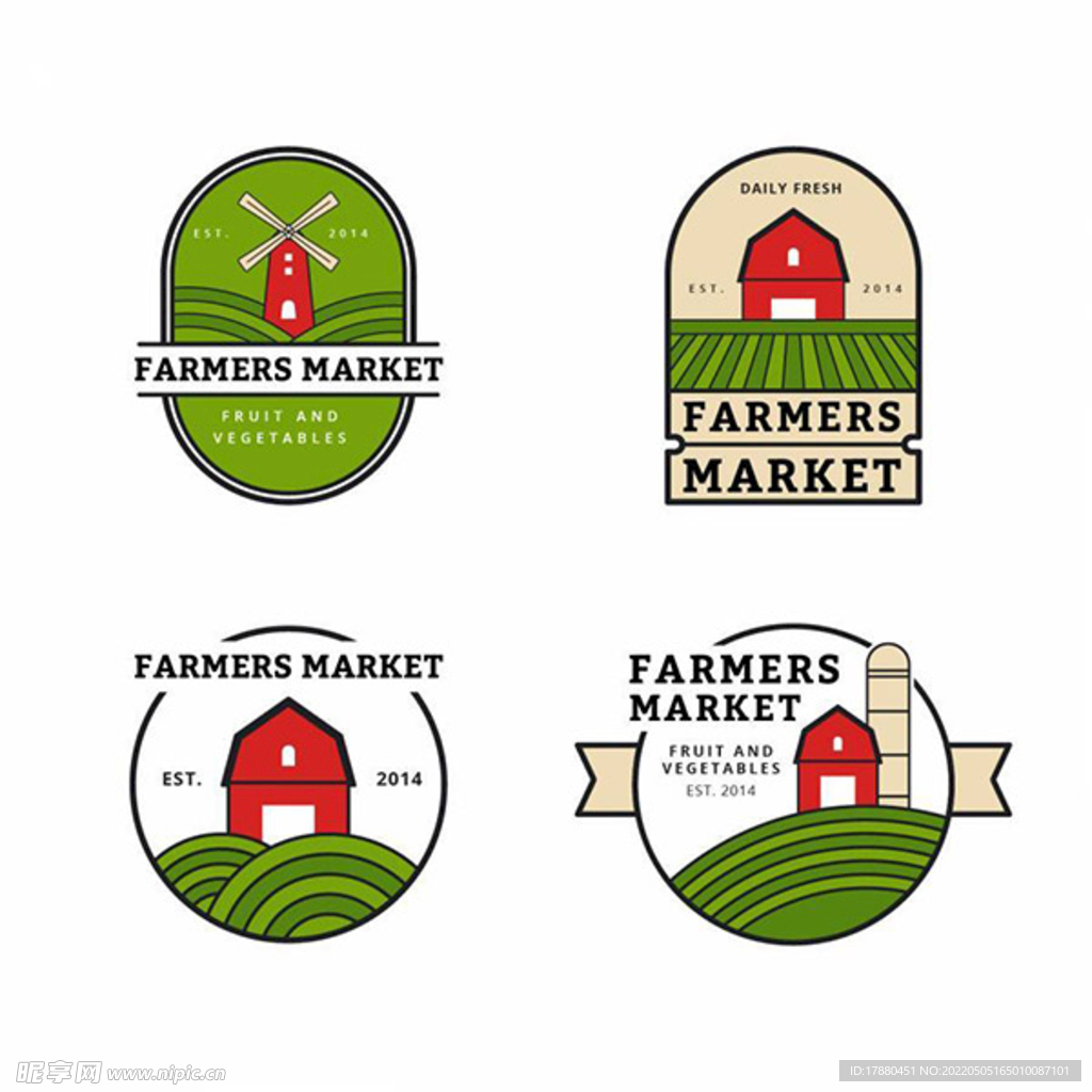 农贸市场标志