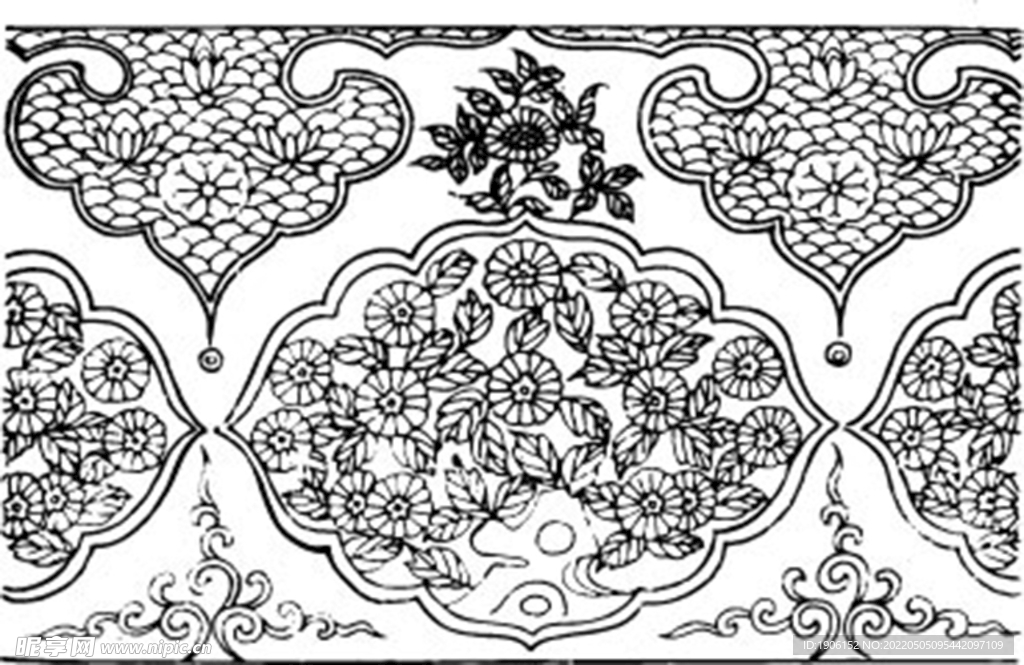 古典花纹