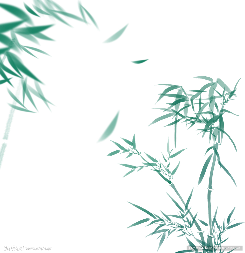 竹子分层素材