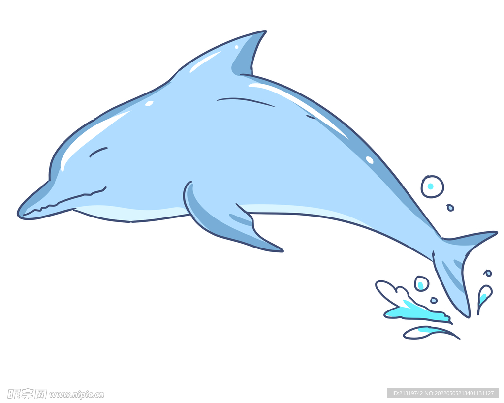 海豚简笔图片 步骤详细，一学就会！手把手教你画海豚简笔画！_动漫网