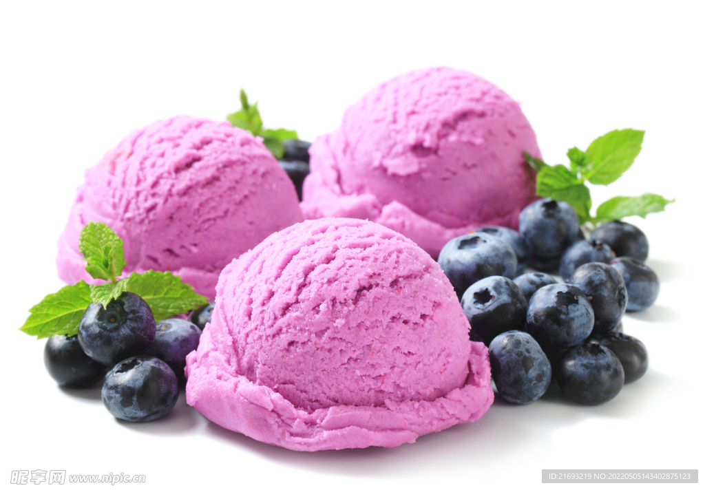  水果冰淇淋