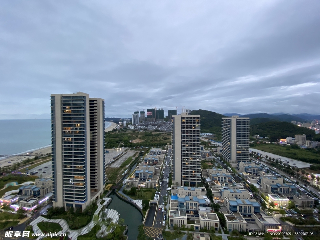 大气城市大景