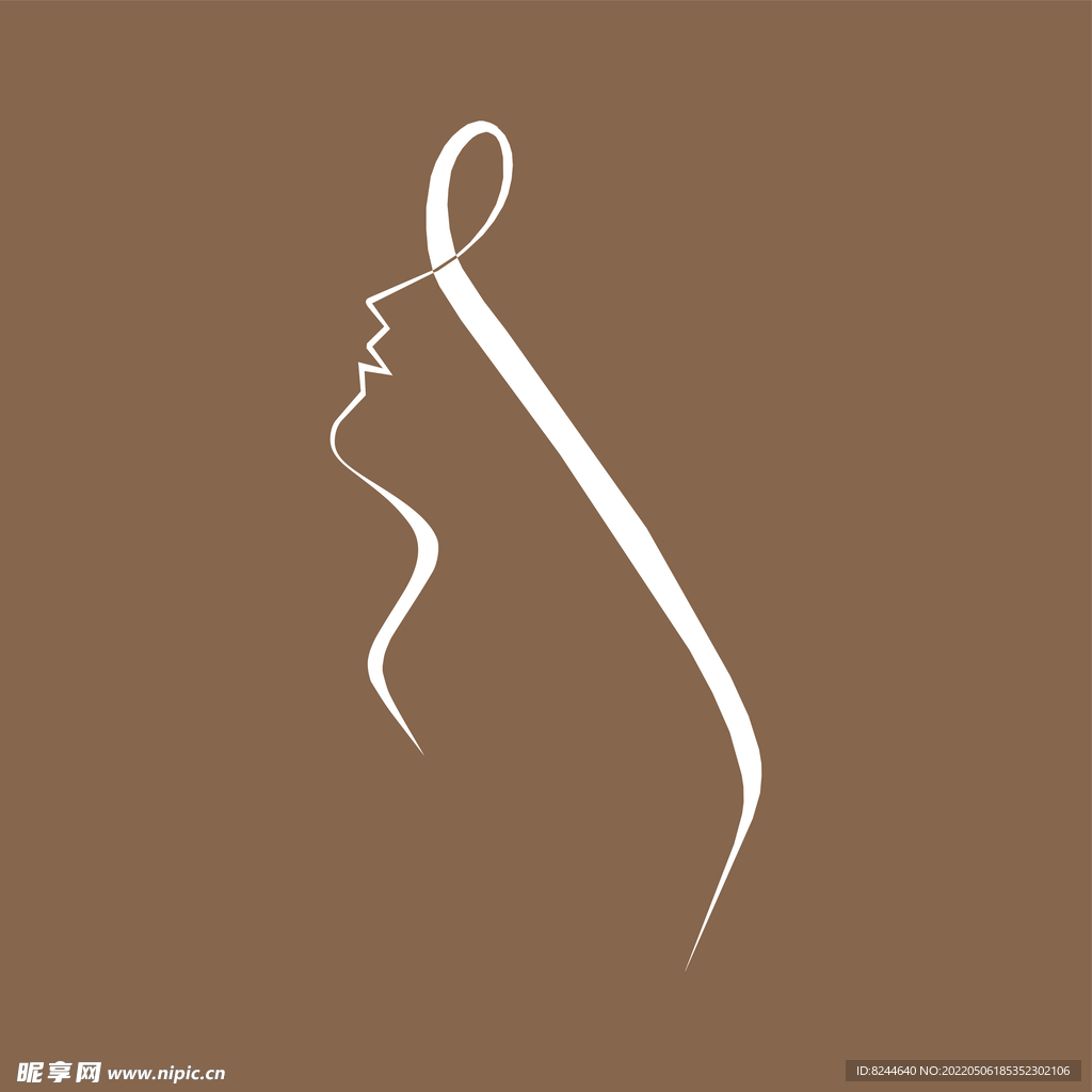 美女图标