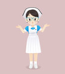 手绘护士