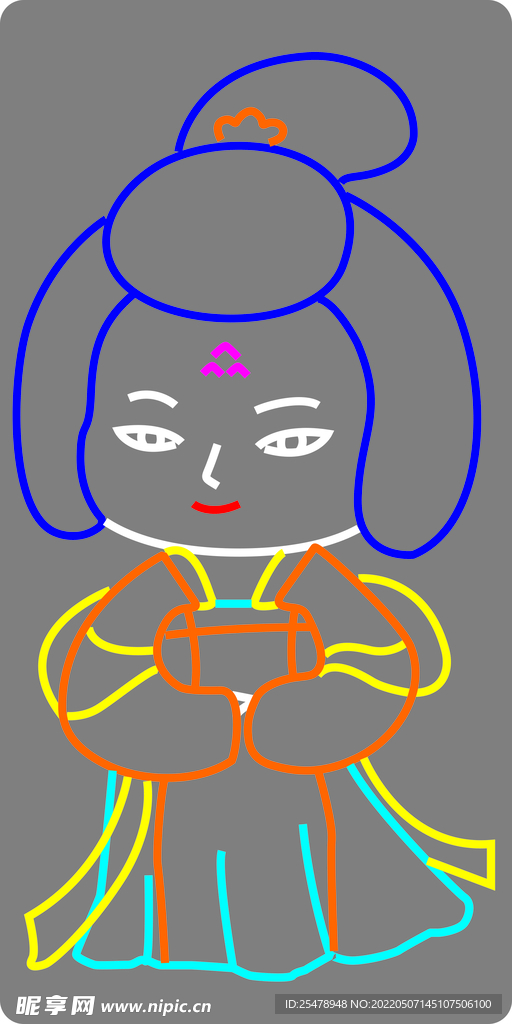 唐小妃霓虹灯