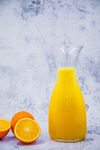 鲜榨橙子汁