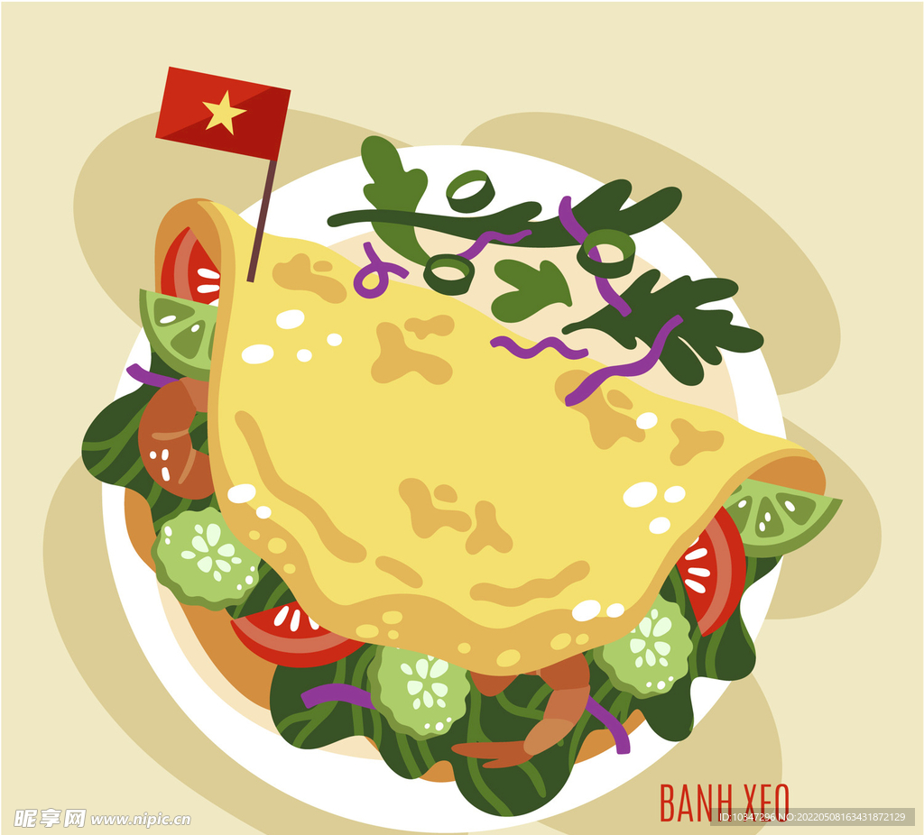 食物插画  