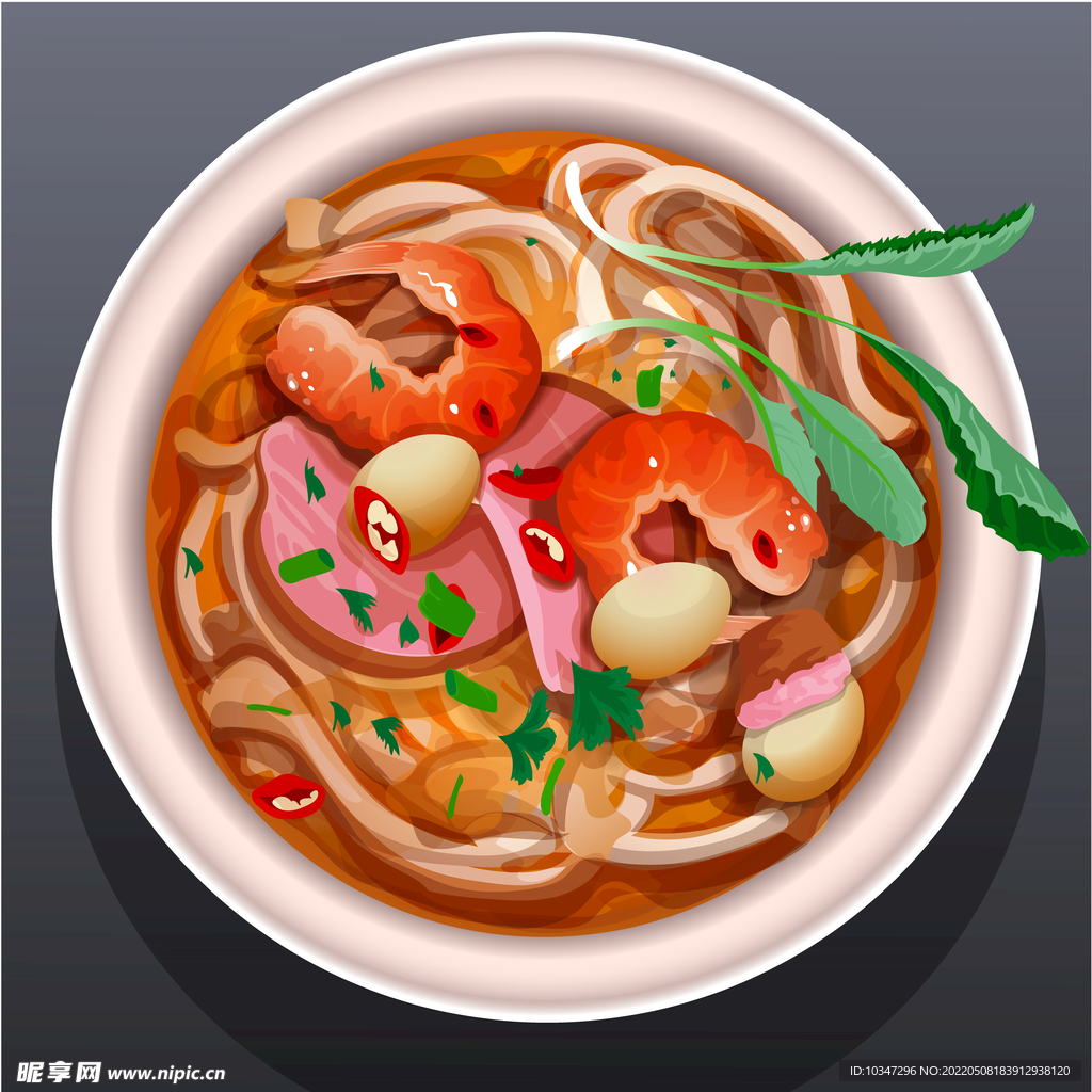 食物插画  