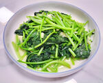 蒜蓉炒番薯叶