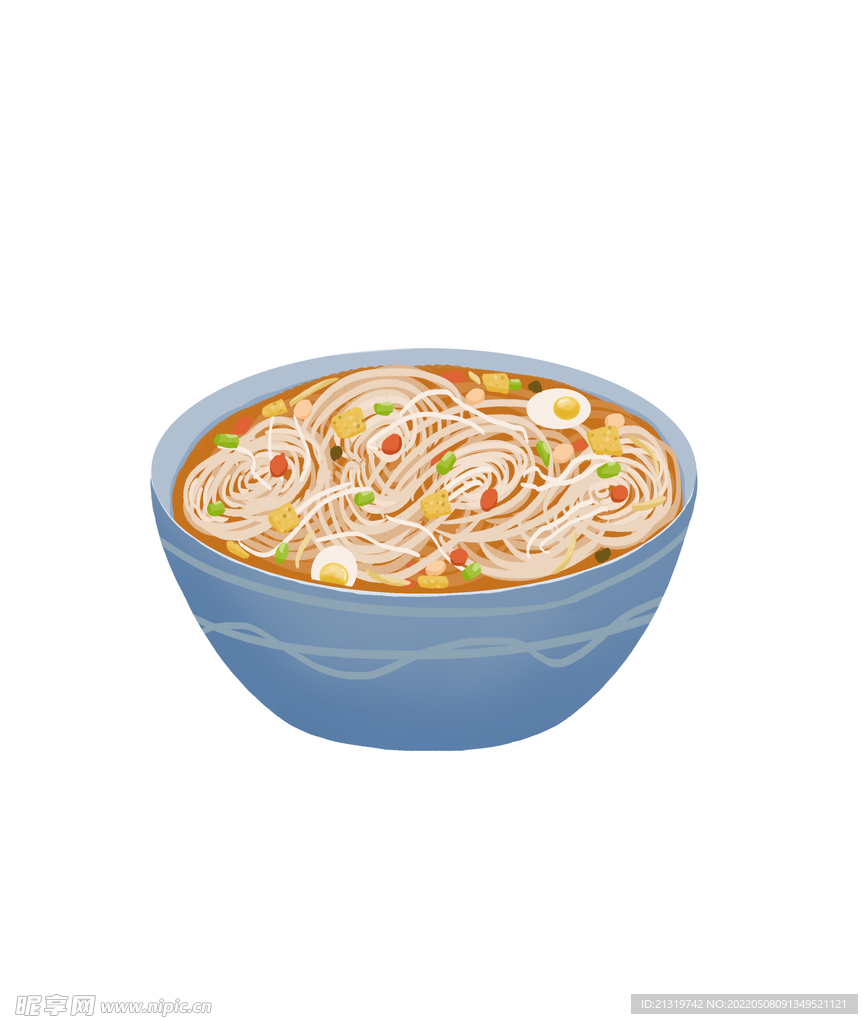 螺狮粉插画
